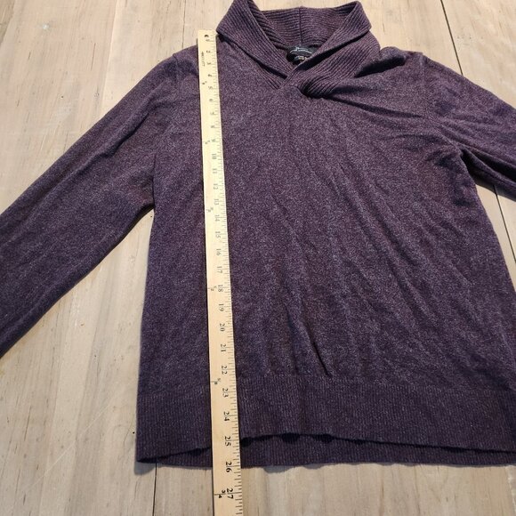 Marc Anthony Sweater Luxury Blend High Neck Cashmere Wool Slim Burgundy XL NWOT - Picture 11 of 11